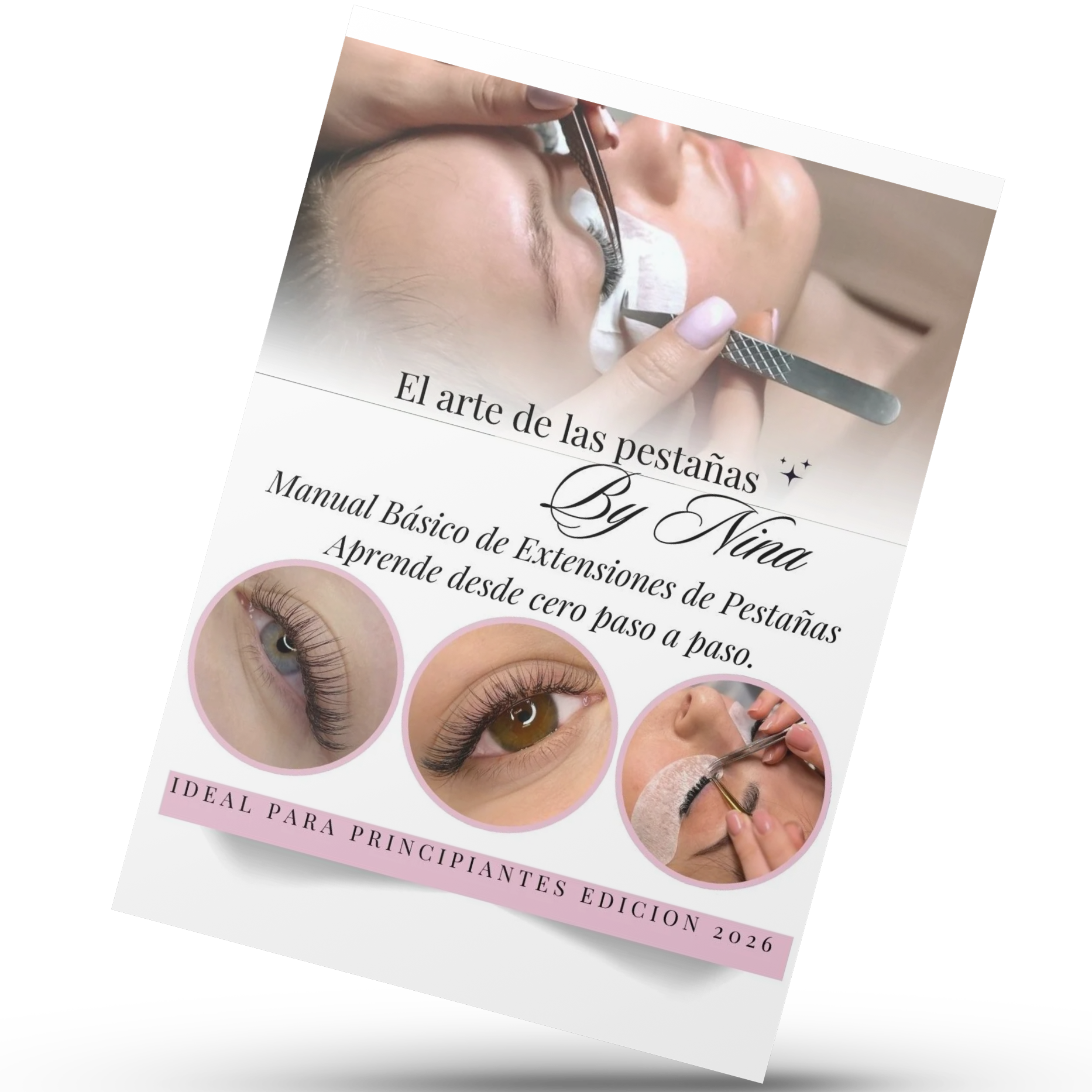 Curso de extensiones de pestañas pxp